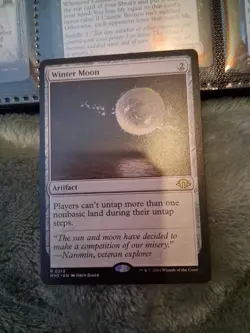 x1 Winter Moon R MTG Modern Horizons 3 M/NM, English - Image 1