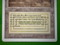 1x LP Savannah Revised MTG Magic the Gathering English #4 - Image 3