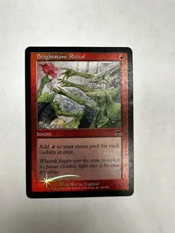 Foil Brightstone Ritual *Onslaught* MTG Magic the Gathering - Image 1