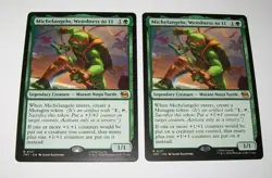 2x Michelangelo, Weirdness to 11 Teenage Mutant Ninja Turtles Rare - Image 1