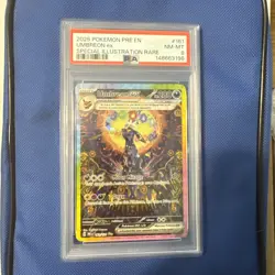 Pokemon Umbreon ex Special Illustration Rare Sv: Prismatic Evolutions PSA 8 161… - Image 1