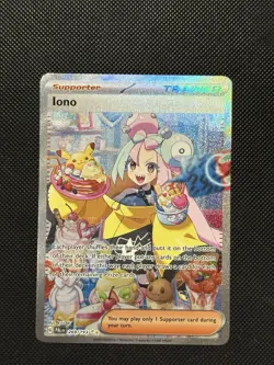 Pokemon Paldea Evolved - Iono - 269/193 - Illustration ALT ART - MINT - Image 2