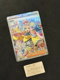 Pokemon Paldea Evolved - Iono - 269/193 - Illustration ALT ART - MINT - Image 3
