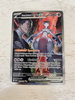 Pokemon - Team Rockets Mewtu DRI 231/182 #231 Deutsch - Ewige Rivalen - NM Top - Image 1