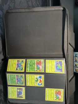 Pokemon Crown Zenith Partial MASTER SET + Sleeves | Reverse Holos | Suede Binder - Image 2