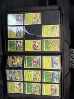 Pokemon Crown Zenith Partial MASTER SET + Sleeves | Reverse Holos | Suede Binder - Image 3