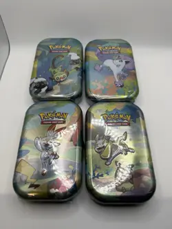 Pokemon TCG Galar Pals Mini Tins - New - Sealed - Lot Of 4 (H24) - Image 2