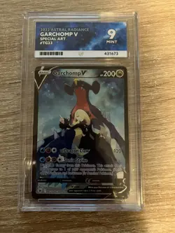 Garchomp V TG23/TG30 Astral Radiance Trainer Gallery Pokemon ACE 9 - Image 1