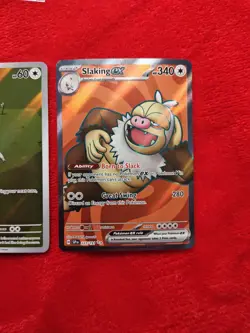 Slakoth IR + Slaking ex Lot (2 Cards) | Pokemon Secret Rare 212/191 227/191 - Image 3