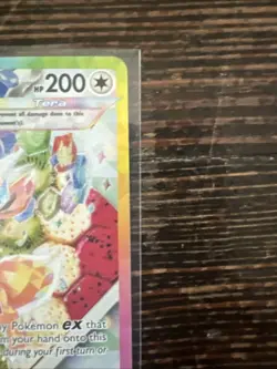 Pokemon TCG Eevee EX 174 Prismatic Evolutions Black Star Promo Card - Image 3