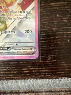 Pokemon TCG Eevee EX 174 Prismatic Evolutions Black Star Promo Card - Image 5