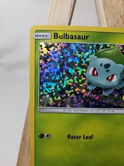 Pokemon TCG Bulbasaur McDonald's 2021 Promo Card 1/25, Holo - Image 2