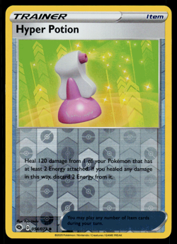 Pokemon Card - SWSH - Champion's Path Hyper Potion 054/073 Reverse Holo - NM - Image 1