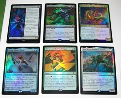 89x Rare, Uncommon, Common & Basic Land Foil card lot TNMT - Image 1