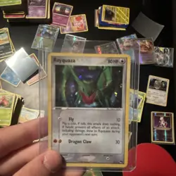 Pokemon TCG Rayquaza Holo Promo #3 017/017 Pokemon Promos Promo Basic, 2006 card - Image 1