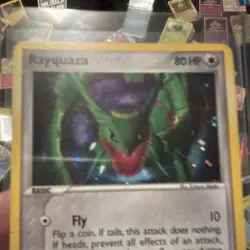 Pokemon TCG Rayquaza Holo Promo #3 017/017 Pokemon Promos Promo Basic, 2006 card - Image 2