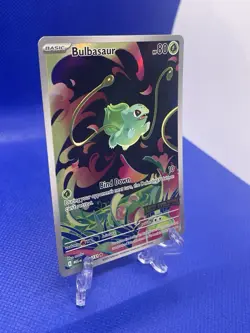 Pokemon Card TCG Bulbasaur 133/132 Mega Evolution Stamped Promo 🔥Centered🔥 - Image 2