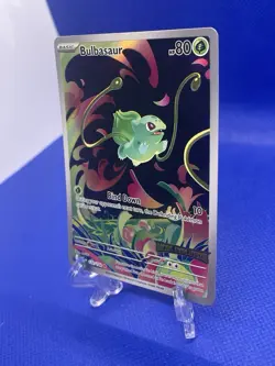 Pokemon Card TCG Bulbasaur 133/132 Mega Evolution Stamped Promo 🔥Centered🔥 - Image 3