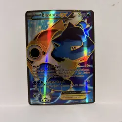 Pokemon TCG Blastoise EX XY Holo Full Art Ultra Rare Card 142/146 - Image 1