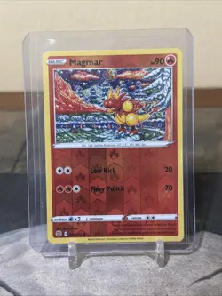 Pokemon Card Magmar Brilliant Stars Reverse 019/172 Near Mint - Image 1