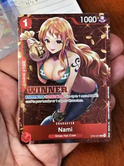 Nami (Tournament Pack Vol. 3) [Winner] ST01-007 One Piece Promotion Cards Foil - Image 1
