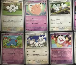 Pokemon TCG | CUTE Pink Aesthetic | NM | Mixed Sets ✨– 18 Cards - Image 2