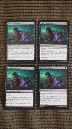 Magic: the Gathering / MtG Kaya's Ghostform x4 War of the Spark - Image 1