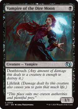 MTG - Vampire of the Dire Moon [Foundations Jumpstart] - Image 1