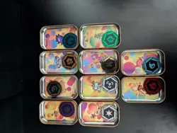 *EMPTY* Pokemon 151 Mini Tins Full Set of 10 with display box - Image 4