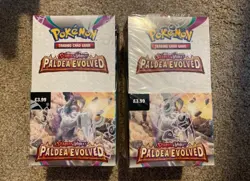 4 x Pokemon Scarlet & Violet Paldea Evolved Half Booster Box, 18 Packs, Sealed ✅ - Image 5