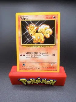 Pokemon TCG Vulpix Base Set 68/102 Regular ( 4th Print ) NM Common - Image 1