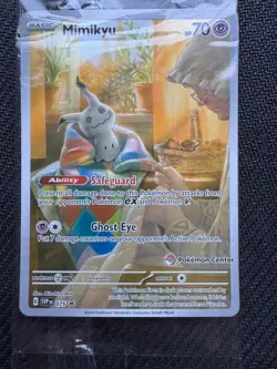 Mimikyu 075 (Pokemon Center Exclusive) Promo (SEALED) - Image 2