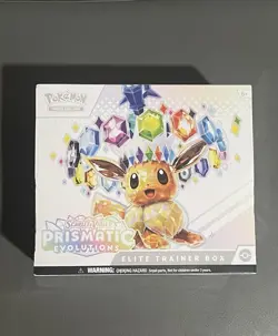Pokemon TCG Prismatic Evolutions Elite Trainer Box ETB (New Factory Sealed) - Image 1