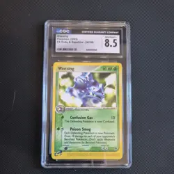 Pokemon EX Ruby & Sapphire Weezing 24/109 CGC 8.5 Graded - Image 1