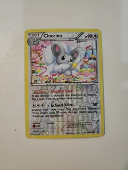 Cinccino Reverse Holo RC19/RC25 (Pokemon TGC) MP - Image 1