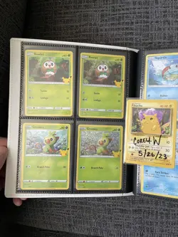 Pokemon 25th Anniversary McDonalds Set HOLO and Non-Holo NM Pack to Sleeve - Image 4
