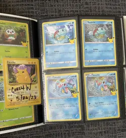 Pokemon 25th Anniversary McDonalds Set HOLO and Non-Holo NM Pack to Sleeve - Image 5