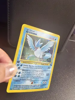 Pokemon TCG: 1999 Fossil 1st Edition Articuno 2/62 Holo Rare - Image 4