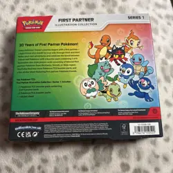 Pokemon TCG First Partner Illustration Collection Series 1 Box Sealed (Dmg box - Image 4