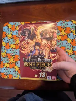 One Piece TCG English Three Brothers Starter Deck ST-13 New Sealed - Image 1