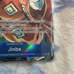 Jinbe (OP14-049 SR) ALT ALT - Azure Sea's Seven (One Piece) ENGLISH - Image 4