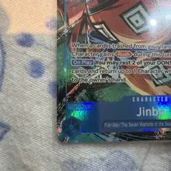 Jinbe (OP14-049 SR) ALT ALT - Azure Sea's Seven (One Piece) ENGLISH - Image 5
