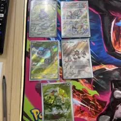 Lot of English 151 Illustration Rares 5ct Pokemon Cards NM Near Mint - Image 1