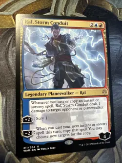 Ral, Storm Conduit, War of the Spark 211/264, Magic: The Gathering MTG Card - Image 1