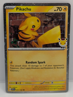 Pikachu (Pokemon Day 2026) 051/162 Miscellaneous Cards & Products Holo LP - Image 1