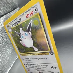 Pokemon Wigglytuff Jungle 16/64 Holo Rare Unlimited 80 HP English Card - Image 3