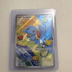 Pokemon Squirtle MEP Promo Holo 039 Basic 80 HP Nintendo TCG Card - Image 1