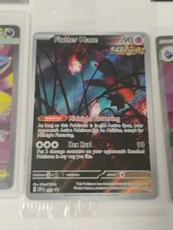 Pokemon Banette/Mega Sharpedo Full Art/Flutter Mane Sealed Promo/VMAX Holo Cards - Image 3