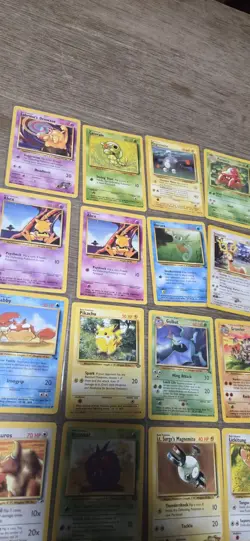 Pokemon TCG Vintage Wotc Bulk Lot around 57 cards LP-Damaged Read Description - Image 2