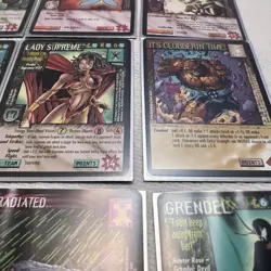 Wildstorms Superhero CCG Lot 16 Cards - Image 4